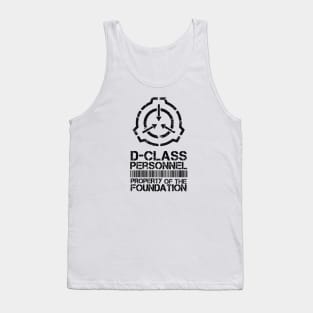 D-Class Personnel Assignment design Tank Top